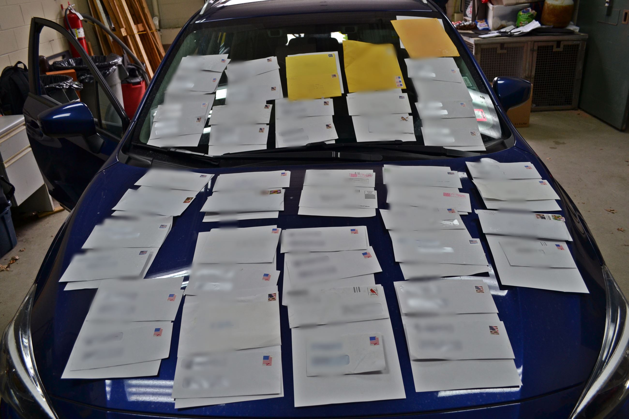 Recovered Stolen US Mail